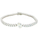 Lab Grown Oval and round brilliant cut diamond tennis bracelet - 8.00cts Gardiner Brothers