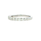 Round Brilliant Cut Diamond Bar Set Wedding Band Gardiner Brothers
