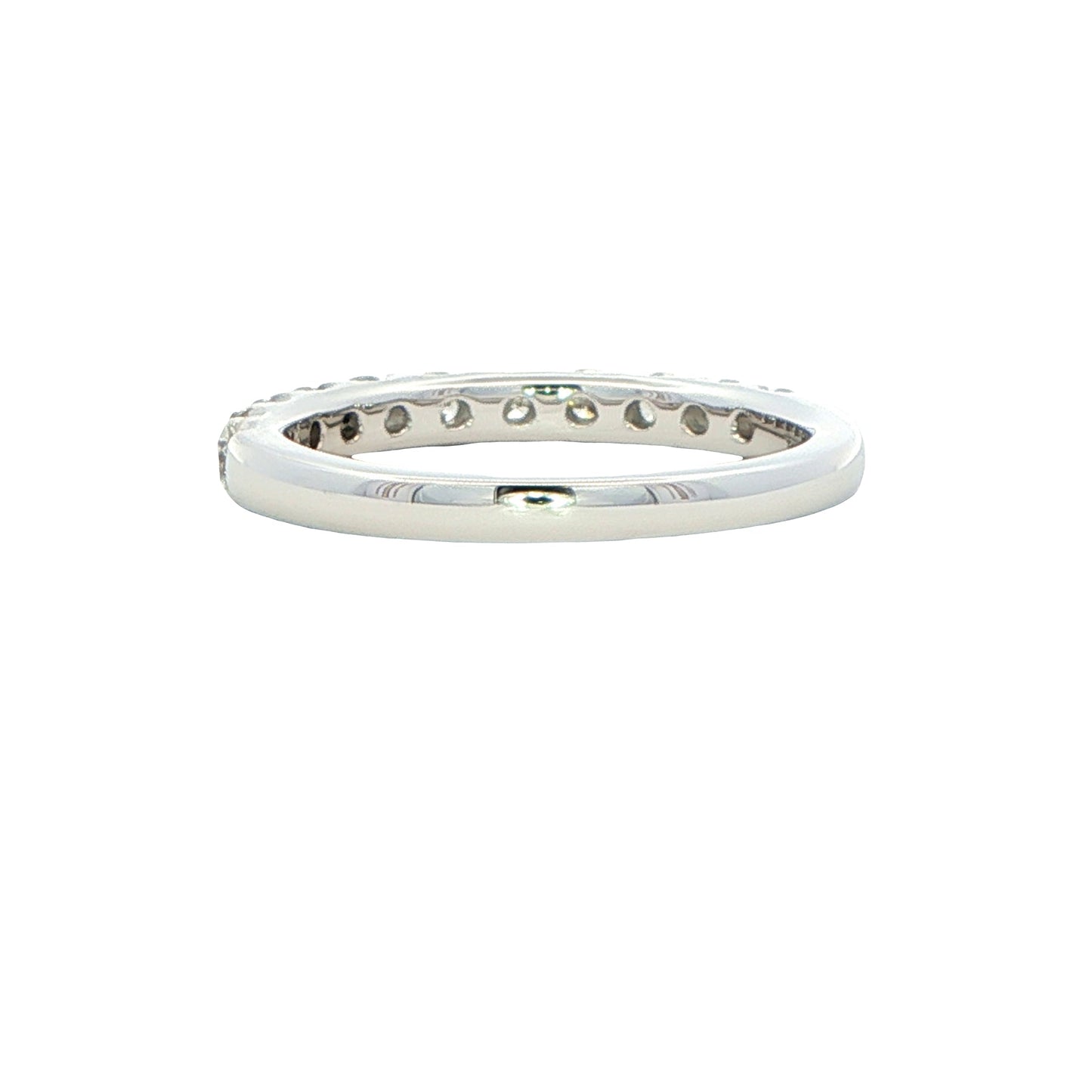 Round Brilliant Cut Diamond Bar Set Wedding Band Gardiner Brothers