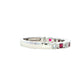 Square Ruby and Diamond Vintage Style Eternity Ring Gardiner Brothers