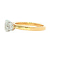 Yellow Gold Oval shaped diamond 3 stone ring - 1.00cts Gardiner Brothers