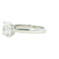 Platinum round brilliant cut diamond solitaire ring - 2.00cts Gardiner Brothers