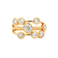 Round Brilliant Cut Diamond Bubble Style Ring - 1.66cts Gardiner Brothers