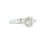 Lab Grown Oval and Pear Shaped Diamond 3 Stone Ring - 1.37cts Gardiner Brothers
