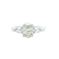 Lab Grown Oval and Pear Shaped Diamond 3 Stone Ring - 1.37cts Gardiner Brothers