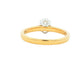 Yellow Gold Oval Shaped Diamond Solitaire Ring - 0.70cts Gardiner Brothers