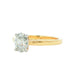Yellow Gold Oval Shaped Diamond Solitaire Ring - 0.80cts Gardiner Brothers