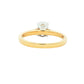 Yellow Gold Oval Shaped Diamond Solitaire Ring - 0.80cts Gardiner Brothers