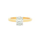 Yellow Gold Oval Shaped Diamond Solitaire Ring - 0.80cts Gardiner Brothers