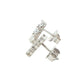 Round Brilliant Cut 3 Diamond Drop Earrings - 1.51cts Gardiner Brothers