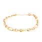 Yellow Gold Rectangular Shaped Link Bracelet Gardiner Brothers