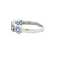 Tanzanite and Diamond Halo Style Dress Ring Gardiner Brothers