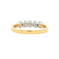 Oval shaped diamond 5 stone eternity ring - 1.00cts Gardiner Brothers