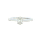 Platinum Oval Cut Diamond Solitaire Ring - 0.50cts Gardiner Brothers