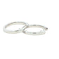 Round Brilliant cut diamond hoop earrings 16mm - 0.50cts Gardiner Brothers