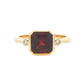Garnet and Diamond Dress Ring Gardiner Brothers