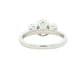 Platinum Oval Shaped Diamond 3 Stone Ring - 1.80cts Gardiner Brothers
