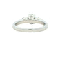 Platinum Oval and pear shaped diamond 3 stone ring - 1.00cts Gardiner Brothers