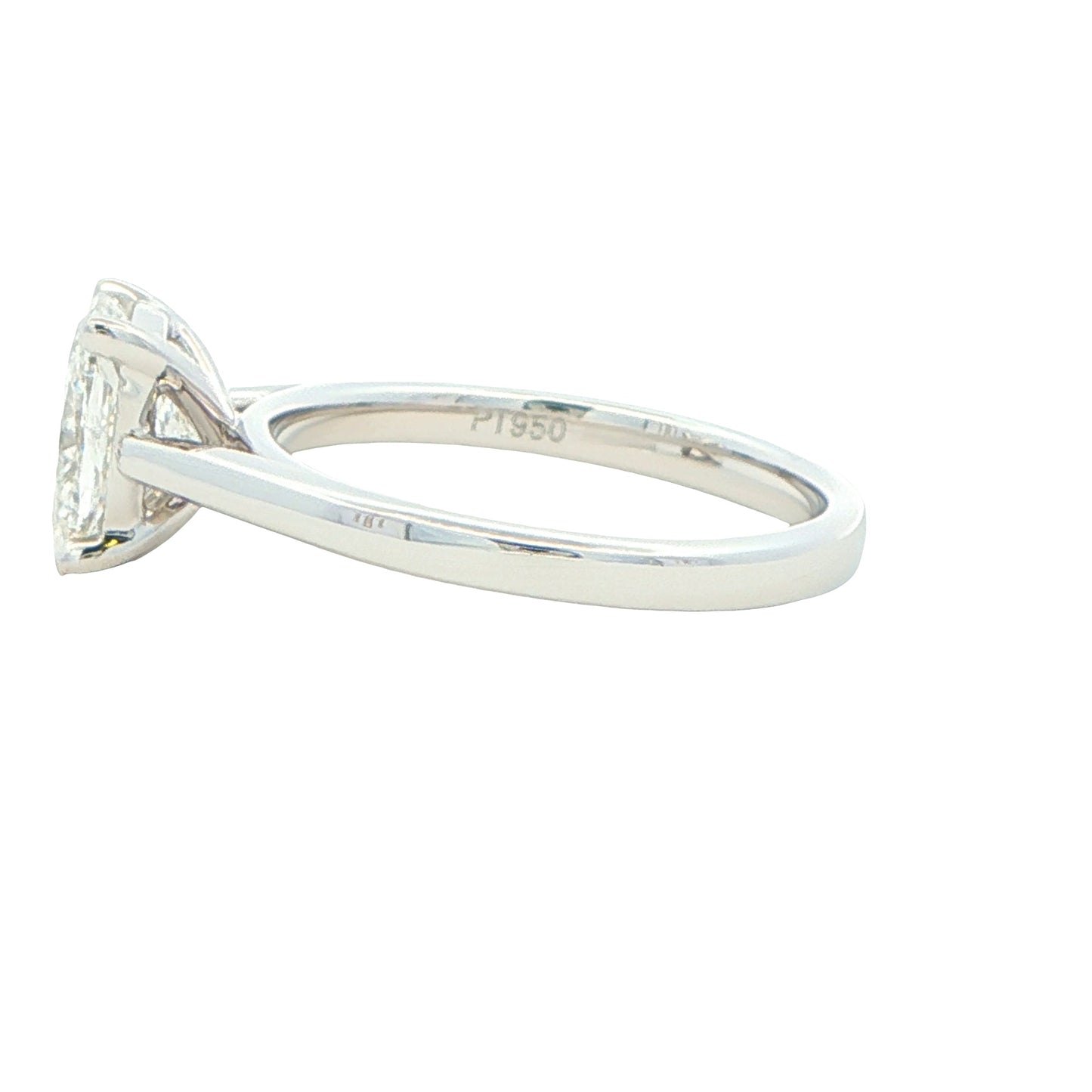 Platinum Elongated Cushion Shaped Diamond Solitaire Ring - 1.50cts Gardiner Brothers