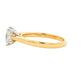 Yellow Gold Princess Cut Diamond Solitaire Ring - 1.21cts Gardiner Brothers