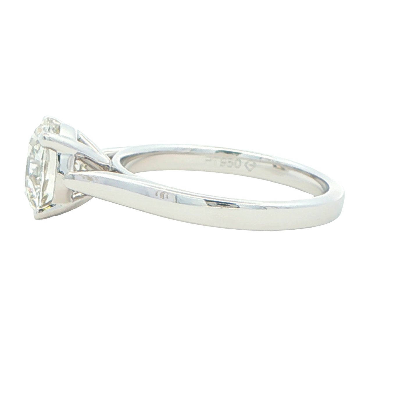 Lab Grown Round Brilliant Cut Diamond Solitaire Ring - 2.00cts Gardiner Brothers