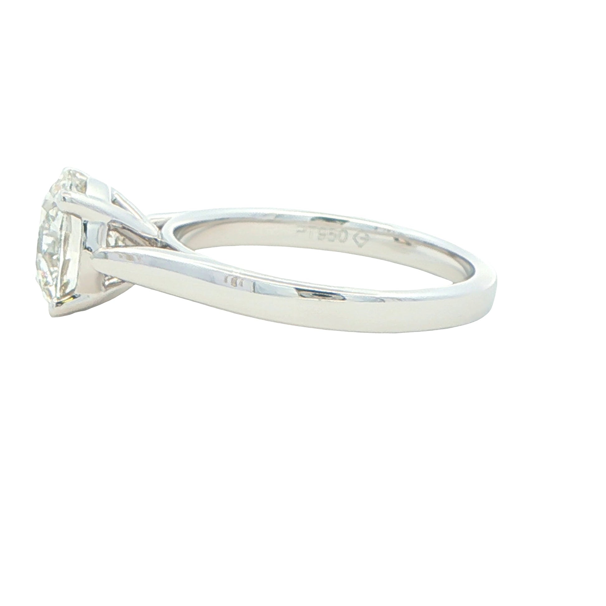 Lab Grown Round Brilliant Cut Diamond Solitaire Ring - 2.00cts Gardiner Brothers