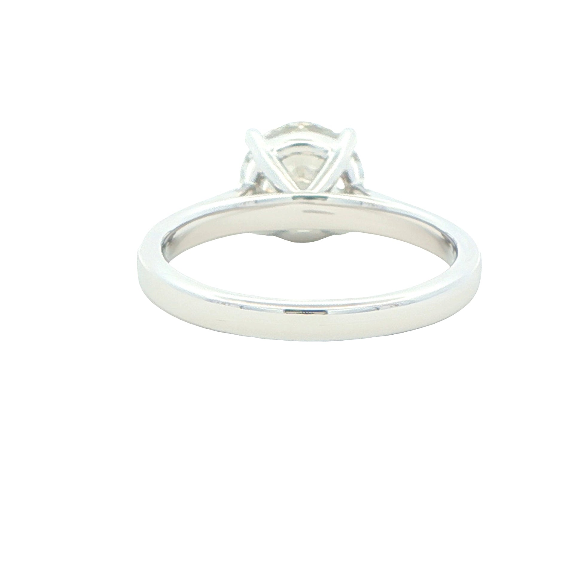 Lab Grown Round Brilliant Cut Diamond Solitaire Ring - 2.00cts Gardiner Brothers