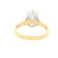 Lab Grown Oval Shaped Diamond Solitaire Ring - 3.02cts Gardiner Brothers