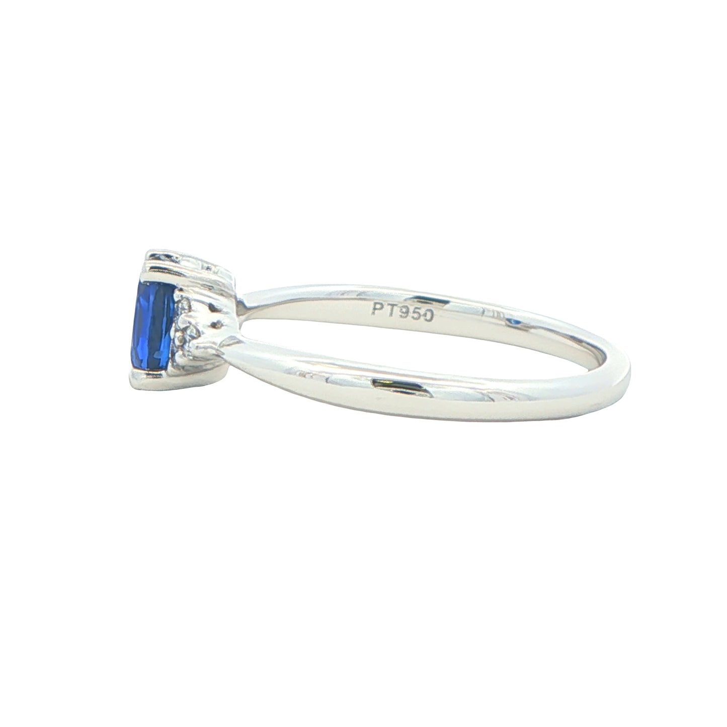 Sapphire and Round brilliant Cut Diamond Ring Gardiner Brothers