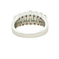 Round Brilliant and Baguette Cut Diamond Ring -1.40cts Gardiner Brothers