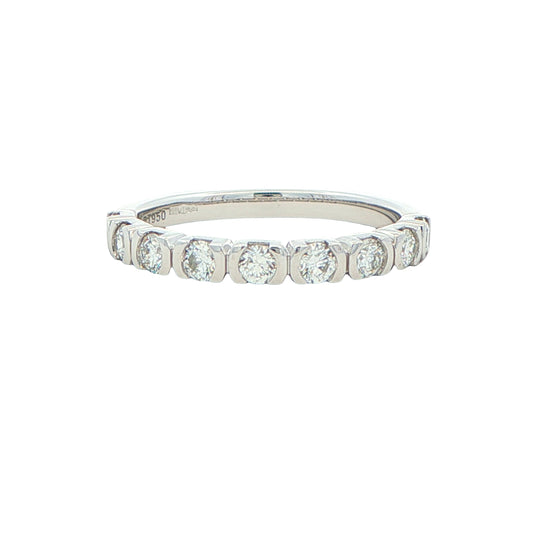 Round Brilliant Cut Diamond 9 Stone Eternity Ring Gardiner Brothers