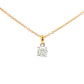 Round Brilliant Cut Diamond Solitaire Pendant - 0.70cts Gardiner Brothers
