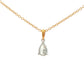 Pear Shaped Diamond Solitaire Pendant - 0.70cts Gardiner Brothers