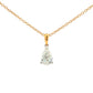Pear Shaped Diamond Solitaire Pendant - 1.00cts Gardiner Brothers