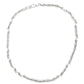 Silver Polished Belcher Link Necklace Gardiner Brothers