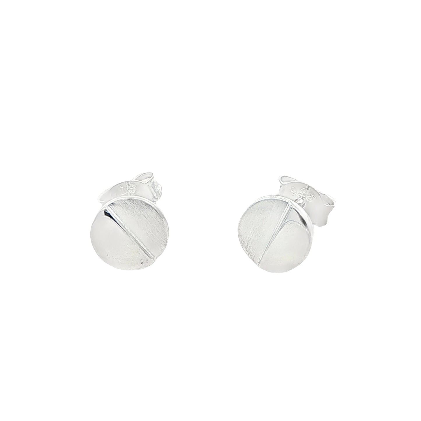Silver Screw Top Earrings Gardiner Brothers