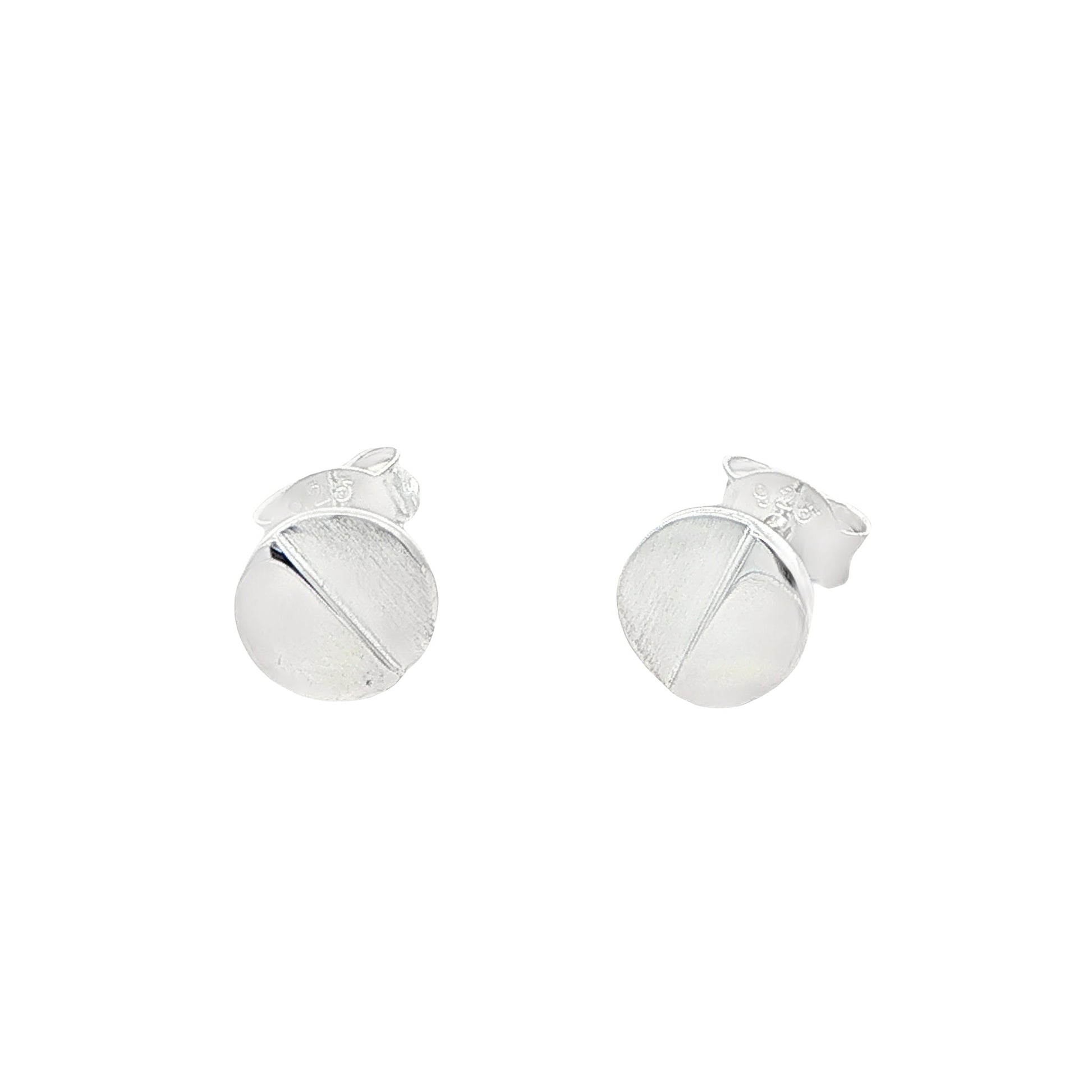 Silver Screw Top Earrings Gardiner Brothers