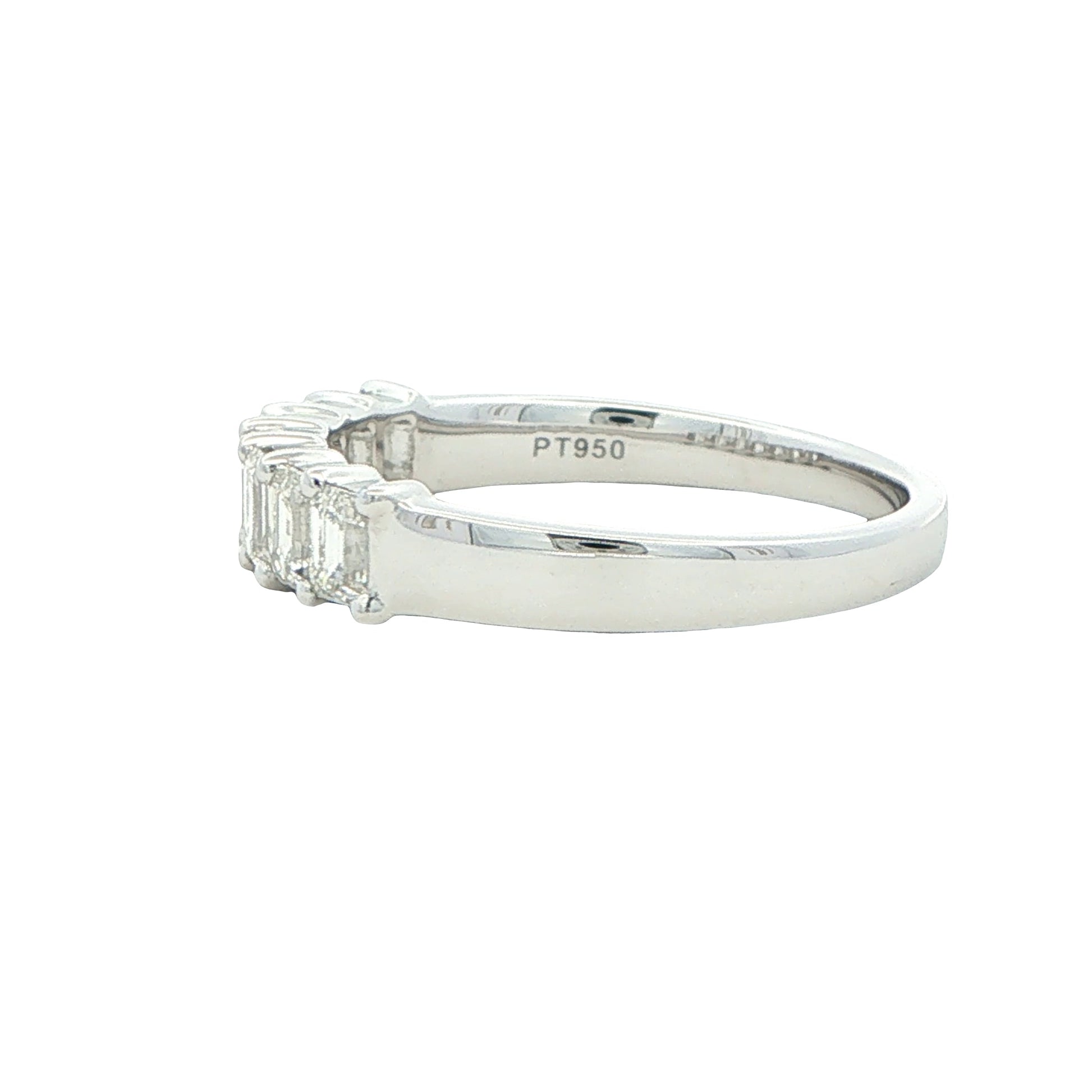 Emerald Cut Diamond Eternity Style Ring - 1.11cts Gardiner Brothers