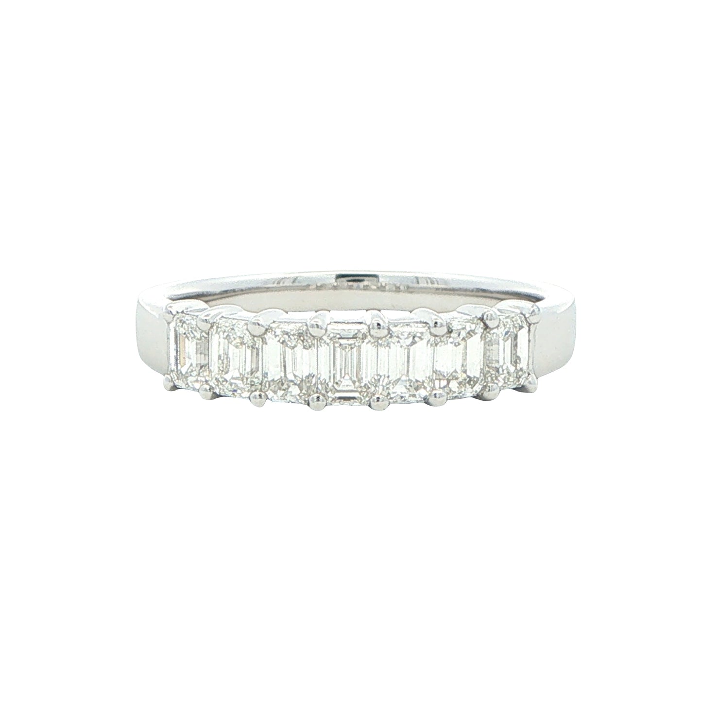 Emerald Cut Diamond Eternity Style Ring - 1.11cts Gardiner Brothers