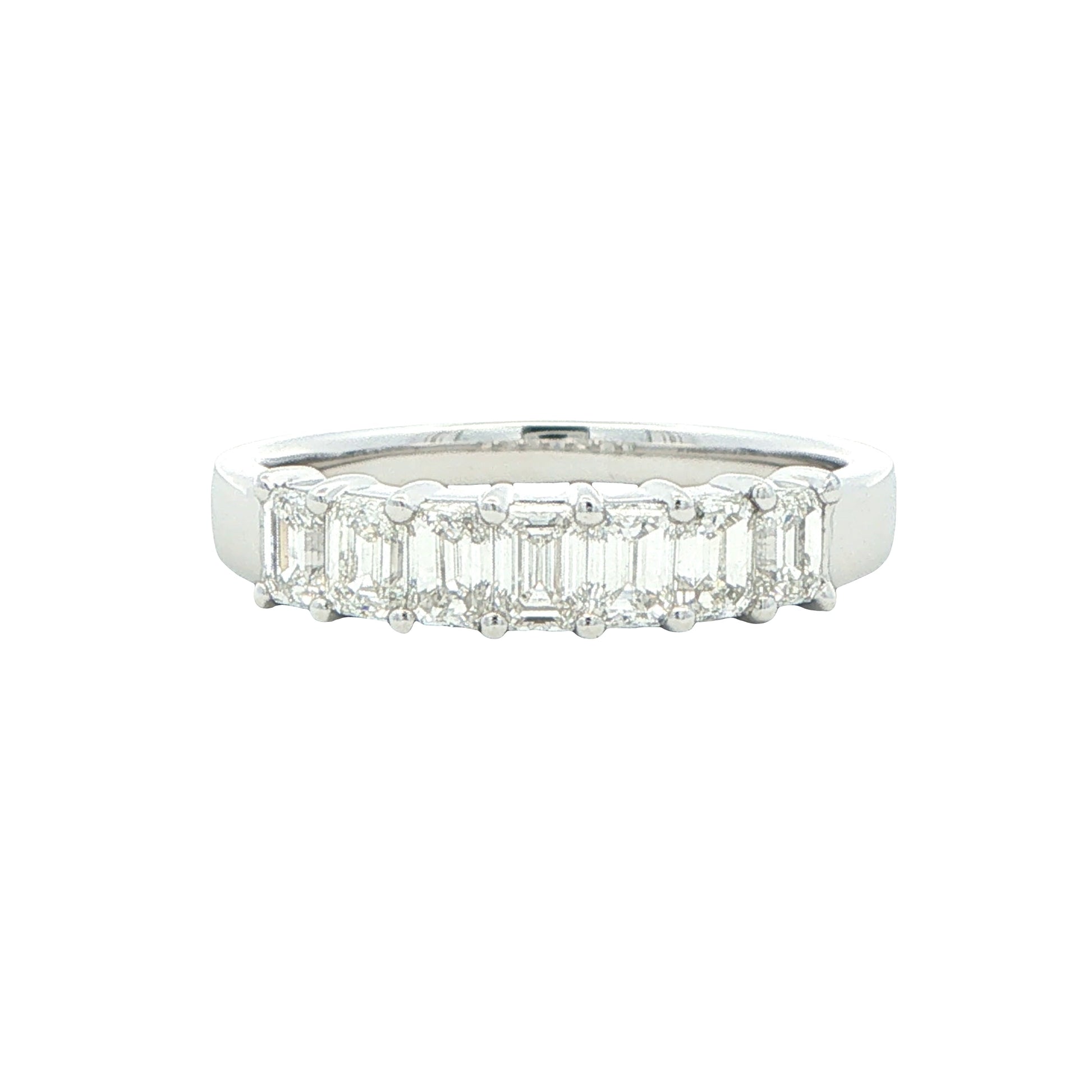 Emerald Cut Diamond Eternity Style Ring - 1.11cts Gardiner Brothers