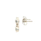 Round Brilliant Cut Diamond 2 Stone Drop Earrings - 1.01cts Gardiner Brothers