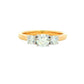 Yellow Gold Aurora 3 Stone Diamond Ring - 0.71cts Gardiner Brothers