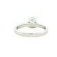 Platinum Oval Shaped Aurora Cut Diamond Solitaire Ring - 0.90cts Gardiner Brothers