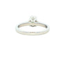 Platinum Oval Shaped Aurora Cut Diamond Solitaire Ring - 0.73cts Gardiner Brothers