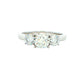 Platinum Aurora 3 Stone Diamond Ring - 1.23cts Gardiner Brothers