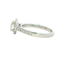 Platinum Aurora Cut Diamond Halo Ring - 0.91cts Gardiner Brothers
