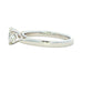 Platinum Aurora Oval and Pear Shaped Diamond 3 Stone ring - 1.00cts Gardiner Brothers