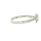 Platinum AURORA CUT DIAMOND HALO RING - 0.72CTS Gardiner Brothers