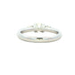 Platinum Aurora Round and Pear Shaped Diamond 3 Stone Ring - 0.89cts Gardiner Brothers