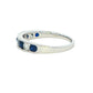 Sapphire and Diamond 9 Stone Eternity Ring Gardiner Brothers